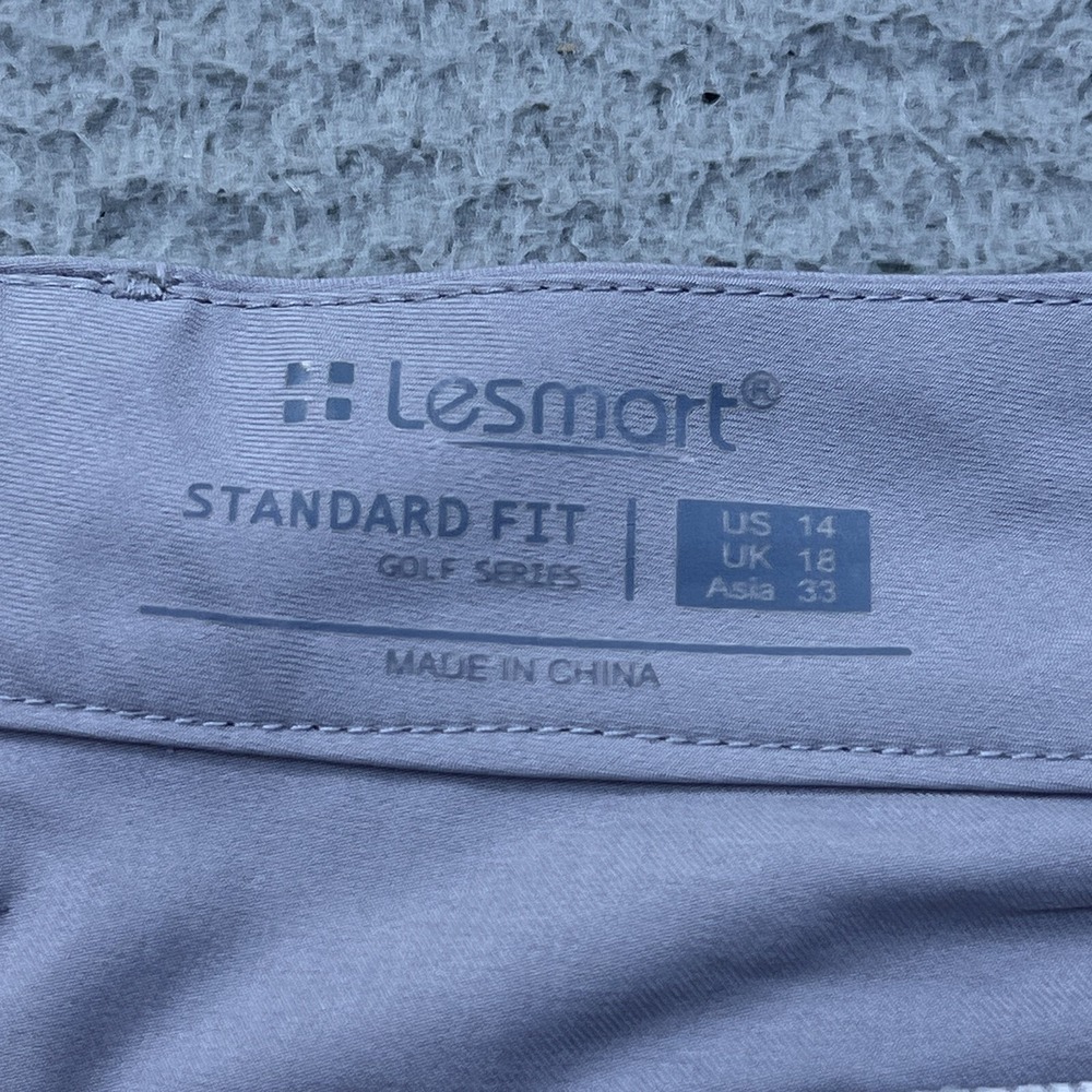 Lesmart Women's Golf Pants Size 14 Standard Fit Grey Stretch Trousers LG18002 - Picture 3 of 16